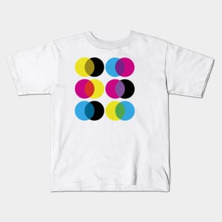 Main colors circles Kids T-Shirt